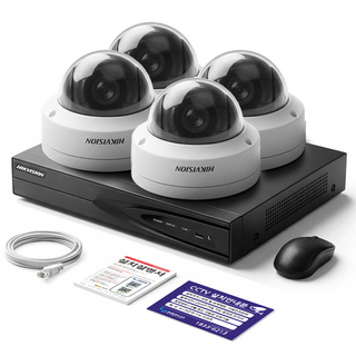 세계1위 하이크비전 800만화소 IP 카메라 녹화기 풀세트 4K PoE 지원 HDD 포함, 실내카메라 4대, HDD 1TB, 1개