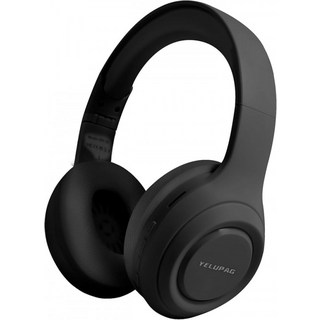 YELUPAG Bluetooth헤드셋 무선헤드폰 좋은 노이즈캔슬링 헤드폰 유무선 지원 이어폰 음악 감상용 접이식 디자인 통화 가능 25시간 재생 마이크 내장 선물용 추천, 단일 모델, 블랙