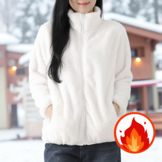 에이드 남여공용 후리스 집업 양털 겨울 플리스