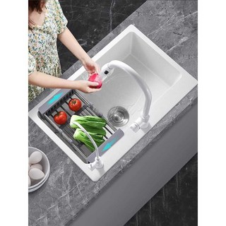 사각 싱크볼 백조 교체 깔끔한 개수대 배수구 세라믹 화이트 5543, 1. B 5543