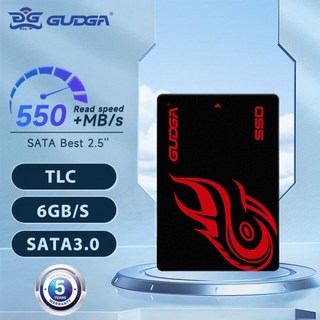 SSD GUDGA 하드 드라이브 hdd 2.5 SATA3 120gb 240gb 480gb 128GB 256G 1TB 2TB 노트북 디스크 데스크탑 용 내부 솔리드 스테이트, 없음, 9) 256GB X 2units