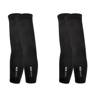 K2 Safety 無縫涼感袖套 2組, 黑色, 2雙