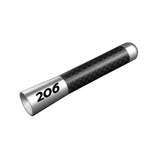 자동차 차량용 라디오 안테나 장식 튜닝 샤크 숏안테나 푸조 206 1998-2012 2004 8cm 지붕 자동 FM AM 공중 증폭 액세서리, 4) For 206 -Silver