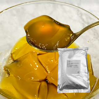 蜜豆子 粉粿粉，無色無味，傳統黃色，彩虹粉粿，古早味，透明無色，12倍高CP值, 1個, 12倍黃色粉粿粉 - 1kg