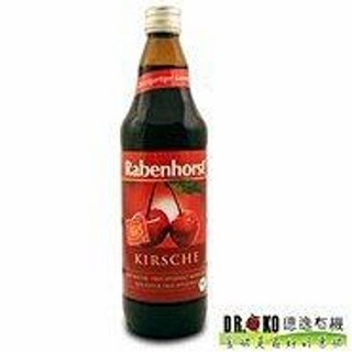Rabenhorst 櫻桃汁 德國認證 750ml, 1個