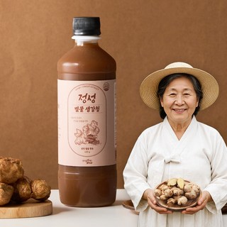 물 한방울 안들어간 진짜 국내산 100% 안동 생강 천연벌꿀 정성 생강청 원액 생강차, 620g, 1개, 1개입