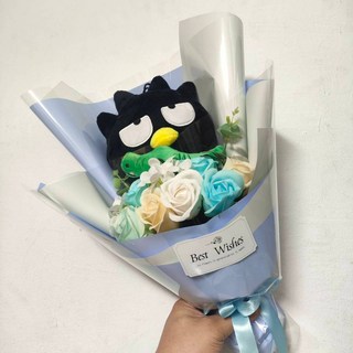 酷企鵝/XO仔玩偶花束 - 情人節/母親節/畢業/教師節禮物 乾燥花花束, 1個, 單買玩偶，不搭配花束(色系請選其他),(其他)可備註包裝色系，未備註將隨機搭配