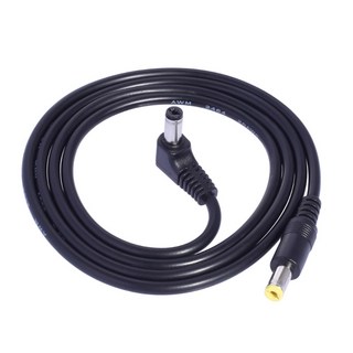 100cm 길이 전원 케이블 와이어 20AWG 5.5x2.5mm ~ 5.5x2.1mm 전자 제품용 남성-남성 커넥터 어댑터 코드, 1개