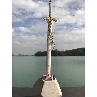 石中劍之塞巴誓約劍 勝利之劍拆信刀--石中寶劍象徵鎮妖除魔防小人.辦公室必備(台灣在地文創), 1個