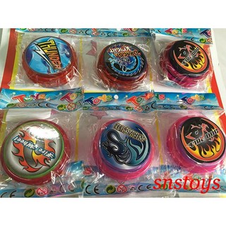 sns 古早味 懷舊童玩 玩具 功夫球 溜溜球 (12個) 圖案顏色隨機出貨, 1個