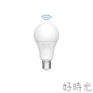 好時光 舞光LED 12W 感應球泡 E27 白光 黃光 微波 感應式 全日型 無藍光 燈泡 電燈泡 球泡, 1個