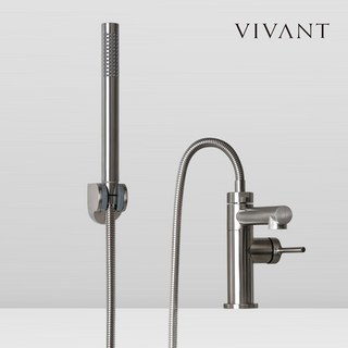 비반트 VIVANT 원홀 겸용 세면 수전 VA 360 MG 매트 그레이, 1개