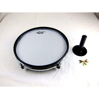 台灣製造 10吋電子小鼓含座(雙拾音器) 雙拾音器精準收音 穩固鼓座演奏舒適, 1個