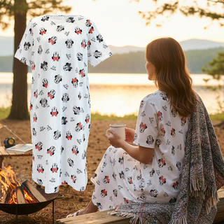 디즈니 미니 감성 면원피스 밑단트임 포켓활용도 좋아 메종숀