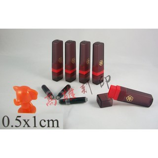 高雄刻印 插管式連續印章 小職章 姓名章 會計章 事務章 傳統海綿印章 0.5x1cm, 1個