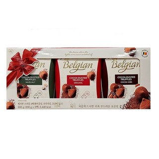 벨기에 벨지안 트러플 초콜릿 200g x 3개 600g 3팩