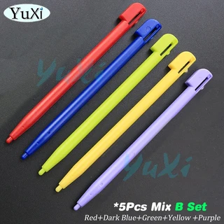 NDSL 터치 스타일러스 펜용 다채로운 스크린 스타일러스 닌텐도 DS 라이트 NDS 라이트 DIY 교체 액세서리 1, 10 5Pcs Mix B Set