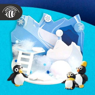 유치원 교육용 지구온난화 펭귄 남극얼음집 만들기 키트 꾸미기세트 복지관, 기본상품