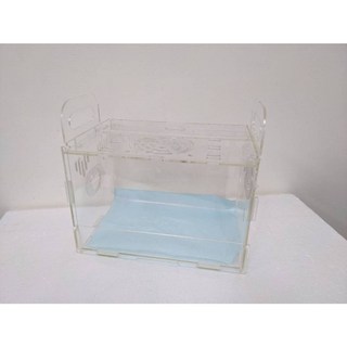 【三隻小豬寵物用品】XS-A 精緻壓克力迷你外出鼠籠(空籠) 20X15X15cm, 1個