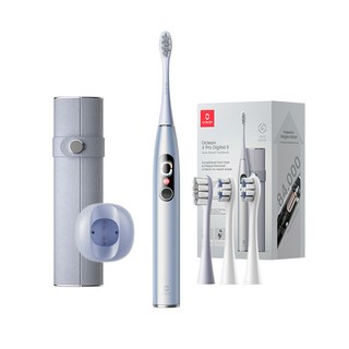 Oclean 歐可林 觸控音波電動牙刷套裝組, 幻彩銀, 1個, X Pro Digital S