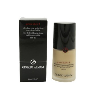 GIORGIO ARMANI 亞曼尼 超持妝絲絨水慕斯粉底 30ml, 2號, 1瓶