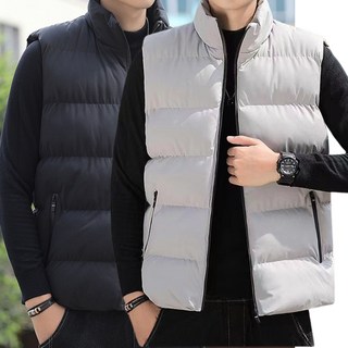 【小蘭優購】男士秋冬防風保暖棉馬甲背心外套 休閒戶外多色可選