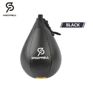 펀치볼 회전 스피드 볼 피트니스 복싱 배 세트 반사 MMA 펀칭 백 스피드볼 액세서리 배송, 2) black ball only, 1개