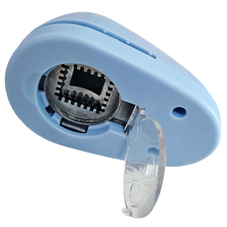 지니미니 우표 모양 종이 펀치 펀칭기 18x20mm, 1개