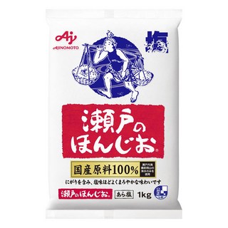 AJINOMOTO 味之素 瀨戶本鹽粗鹽, 1個, 1kg