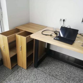 OMDC 低價秒殺抽拉書櫃移動書櫥帶門隱藏防塵儲物收納櫃窄推拉隱形側拉式小櫃子, 柚木色,單抽櫃