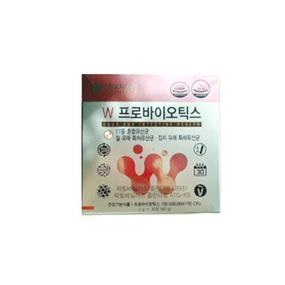 네이처드림 W프로바이오틱스 질건강 유산균 30p, 60g, 1개
