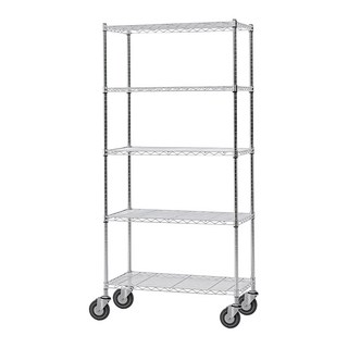 인스타에서 100만뷰 캠핑선반 캠핑보관용선반 카트, 캠핑선반 450*900*1800 5단 5인치, 1개