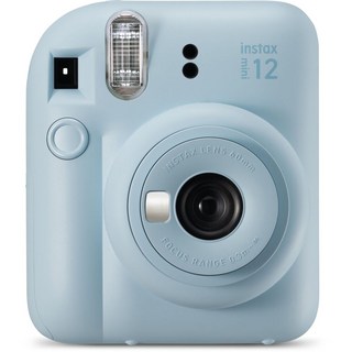 富士 instax Mini 12 拍立得 (天空藍) 即可拍 迷你膠片相機 復古文青風 交換禮物首選, 1個