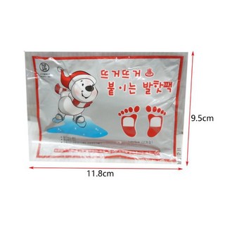 韓國熱銷北極熊暖暖包10入 黏貼式暖暖包, 1個, (1包10入)