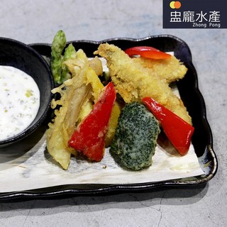 盅龐水產 天婦羅粉 炸物專用粉 炸蝦 炸蔬菜, 1個