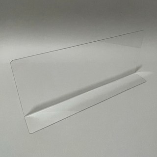 아리공 쇼케이스 아크릴 투명 진열 칸막이, 50개, 28x12cm