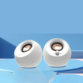 진공관스피커 포칼스피커 컴퓨터스피커 원격스피커Creative Pebble V3(블랙) 스피커 {국제 국내 1 보증}, 01 White