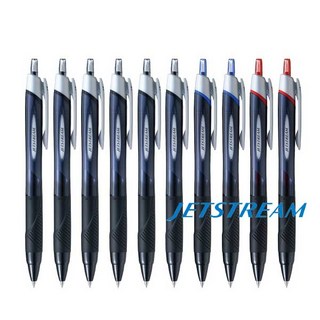 유니 제트스트림 단색 볼펜 혼합색상 10개, 단색볼펜 0.38mm 혼합10개(흑6청2적2)