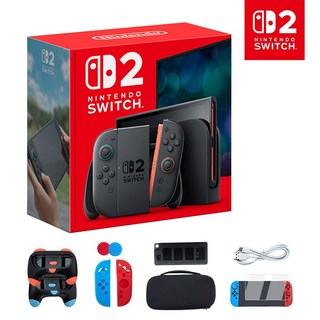 [온라인 공식판매처 에스엠퓨처스] 닌텐도 스위치2 일반판+스위치2용 액세서리 패키지 오늘출발, (S2)마리오카트월드세트+스위치2 풀 액세서리