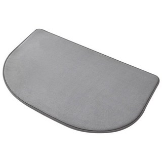 記憶棉慢回彈吸水地墊 50x80cm (厚15mm/乳膠止滑底/6色), 條紋抹茶綠