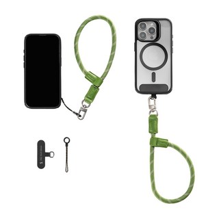 스몰리그 FilMov 스마트폰 핸드 스트랩 그린 5303, 1개