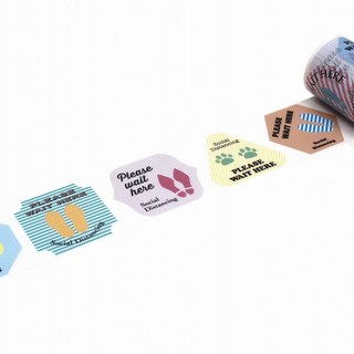 莫莫日貨 日製 mt appeal 養生膠帶系列 - please wait here label MT01K1863, 1個