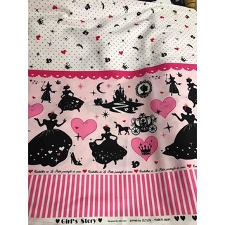 日本進口拼布材料：仙度瑞拉厚棉布，一碼290元，手作DIY首選, 1個