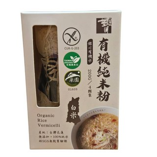 銀川 純米粉 200G 4入裝 免浸泡 易烹調 台灣花蓮製造, 1個