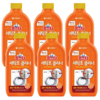 홈스타 퍼펙트 세탁조 클리너, 6개, 450ml