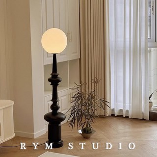 RYM studio 意式復古羅馬柱落地燈 美式輕奢立式燈 臥室氛圍中古風裝飾台燈