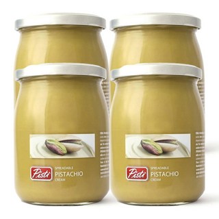 피스티 시칠리안 피스타치오 스프레드 크림 잼 600g 4개