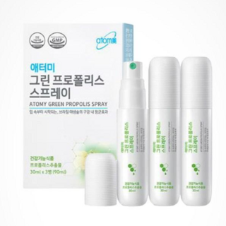 애터미 그린 프로폴리스 스프레이 3개입, 90ml, 1개