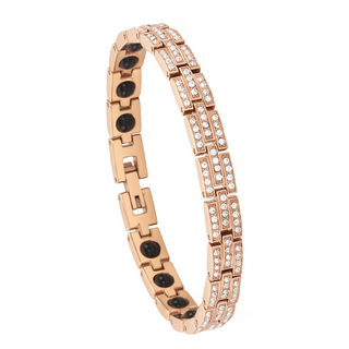 예노 비오스 오브제 건강팔찌 로즈 국내산 근육통 통증완화 손목 어깨통증 의료기기 자석 팔찌 부모님선물, 1개