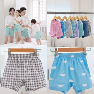 [알록달록] 국산 순면100% 트렁크 사각 팬티 아동 남아 여아 주니어 남성 여성